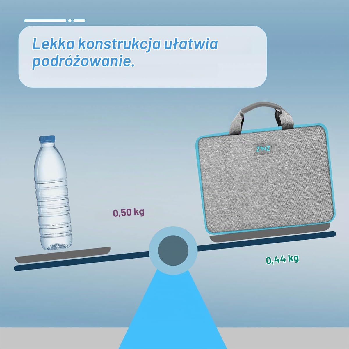 Thumbnail 3 de ZINZ ZINZ-Handbag 08 – torba na laptopa z wieloma kieszeniami, 490 g