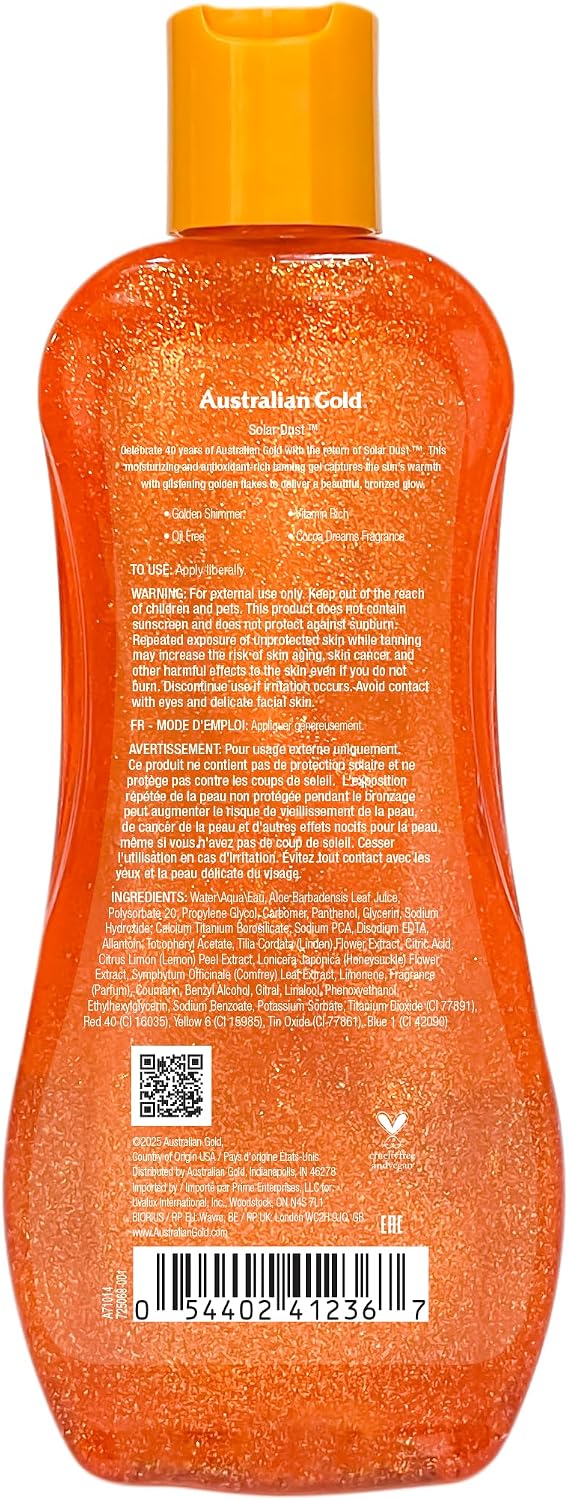 Detalle 2 de Solar Dust Dark Tanning Power Gel 237 Ml