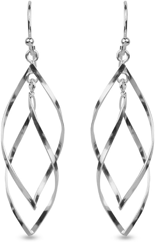 Thumbnail 3 de LeCalla Sterling Silberschmuck Tropfenohrring 40 mm