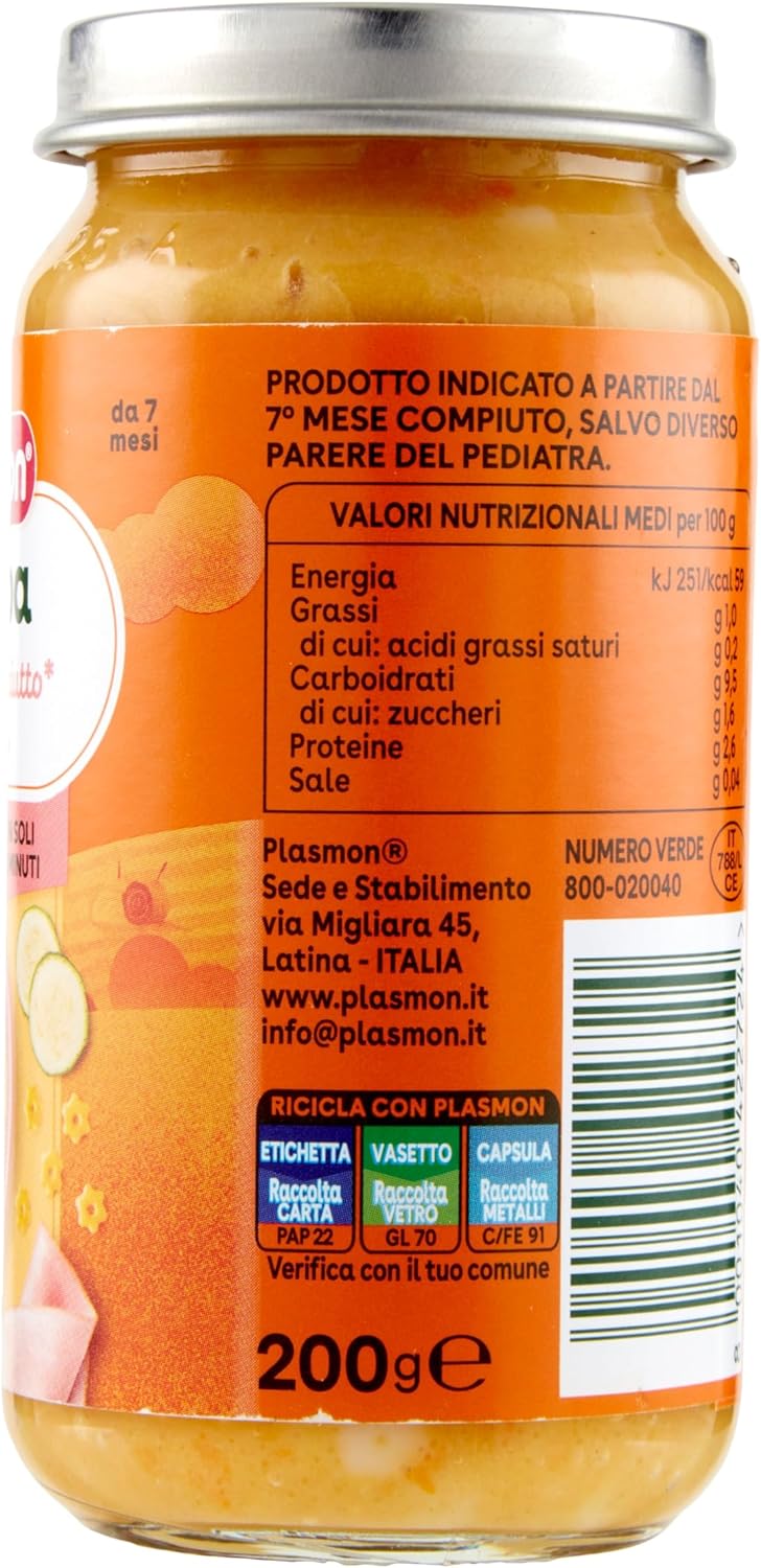 Thumbnail 4 de Plasmon La Pappa - Verdure, Prosciutto e Pastina 6x200g