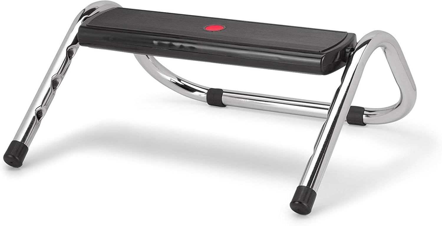 Thumbnail 6 de hjh OFFICE 830018 Poggiapiedi Ergonomico: poggiapiedi regolabile a 4 livelli per casa e ufficio