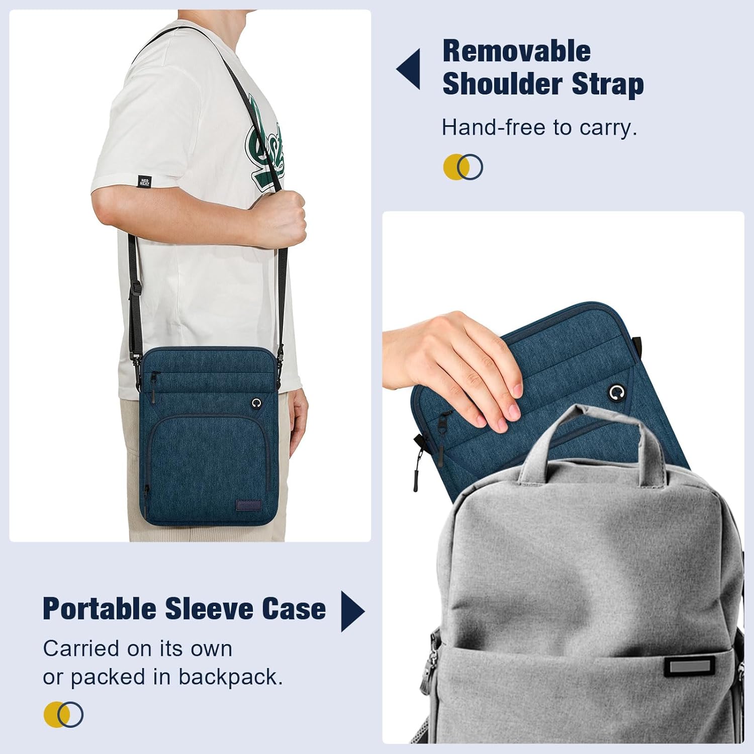 Thumbnail 6 de MoKo Funda para iPad Pro 12.9" y Galaxy Tab S9