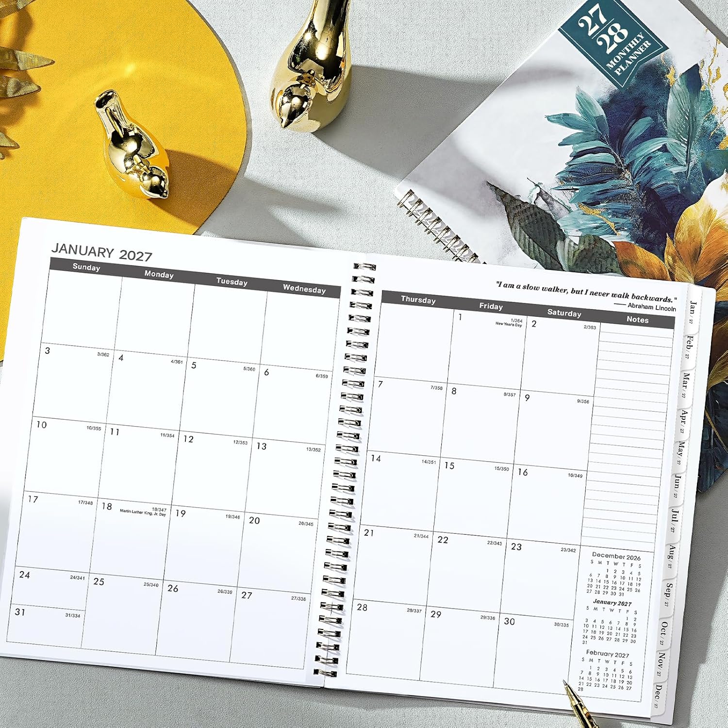 Detalle de 2027-2028 Monthly Planner
