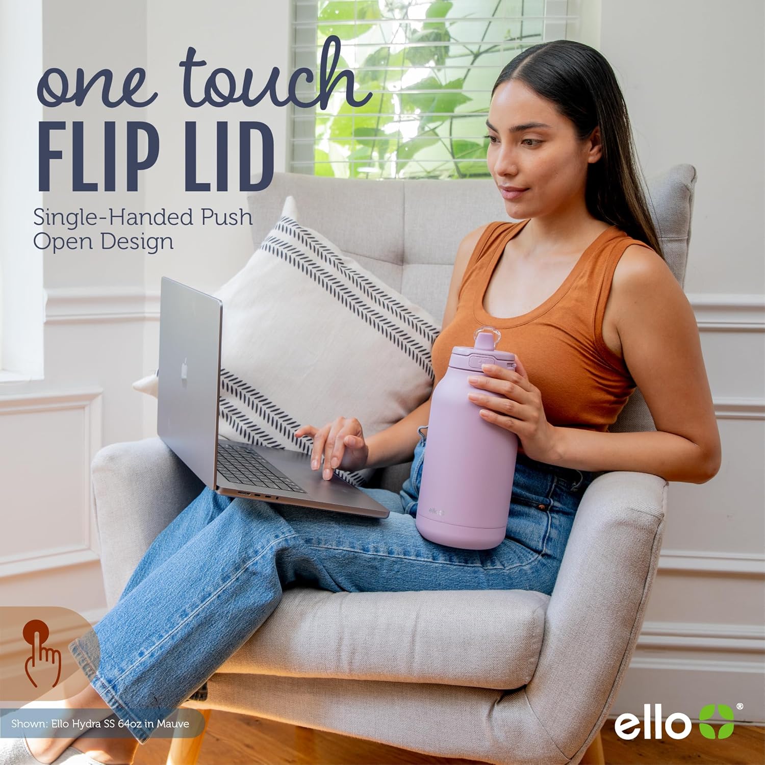 Thumbnail 6 de Ello Hydra 64oz Vacuum Insulated Jug