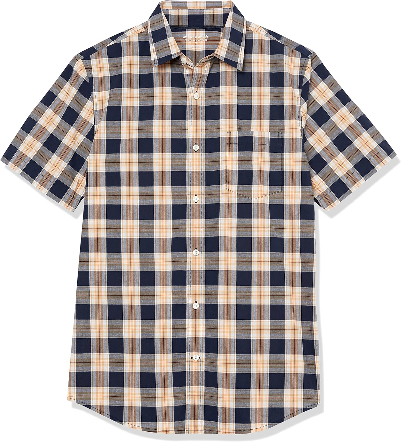 Thumbnail 5 de Amazon Essentials Men's Slim-Fit Short-Sleeve Poplin Shirt