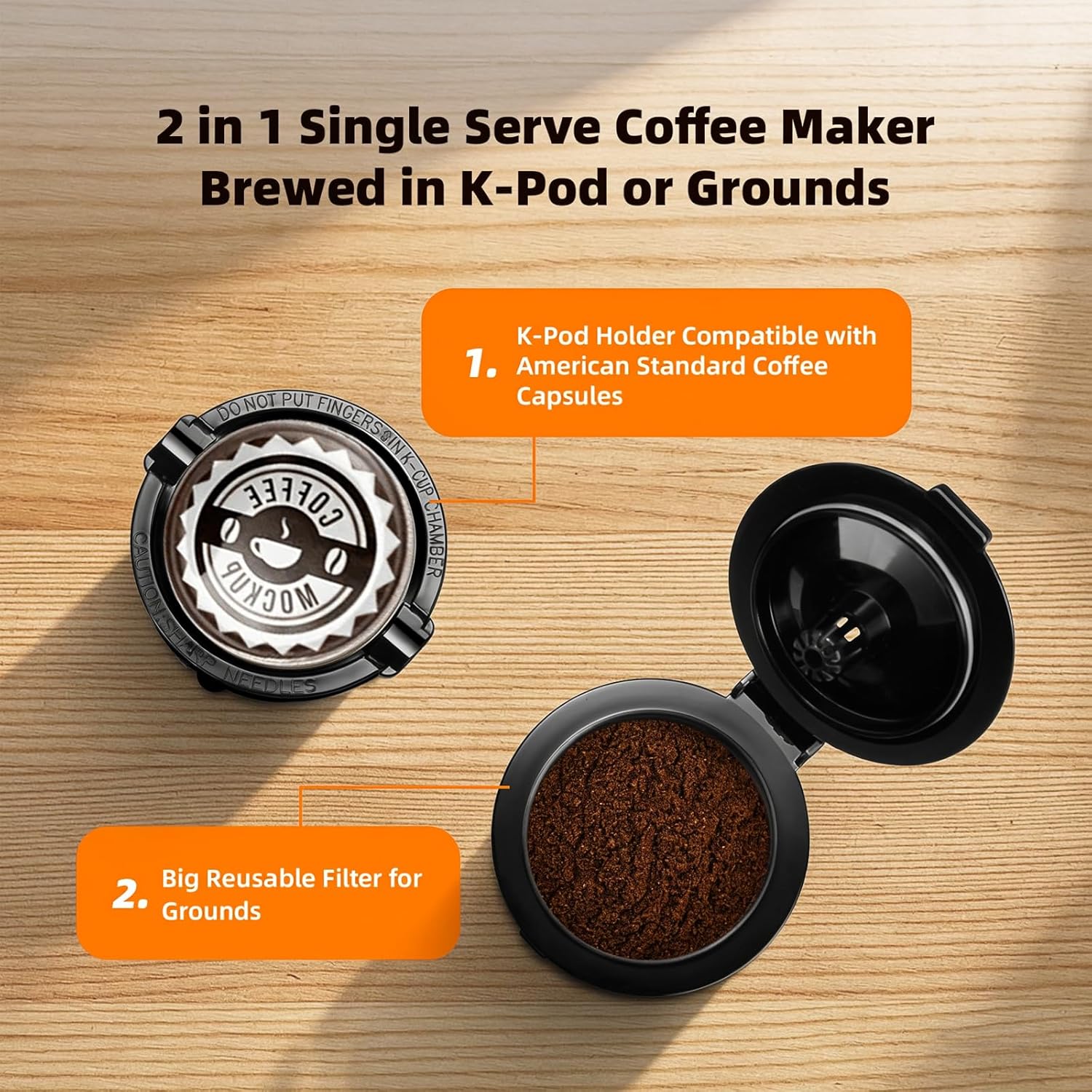 Detalle de Horavie Mini Coffee Maker 6–12 oz.