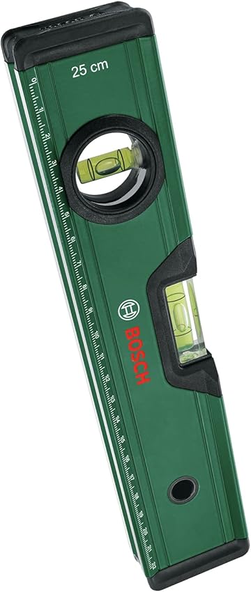 Bosch 25 cm nivel de burbuja con 2 burbujas 📐