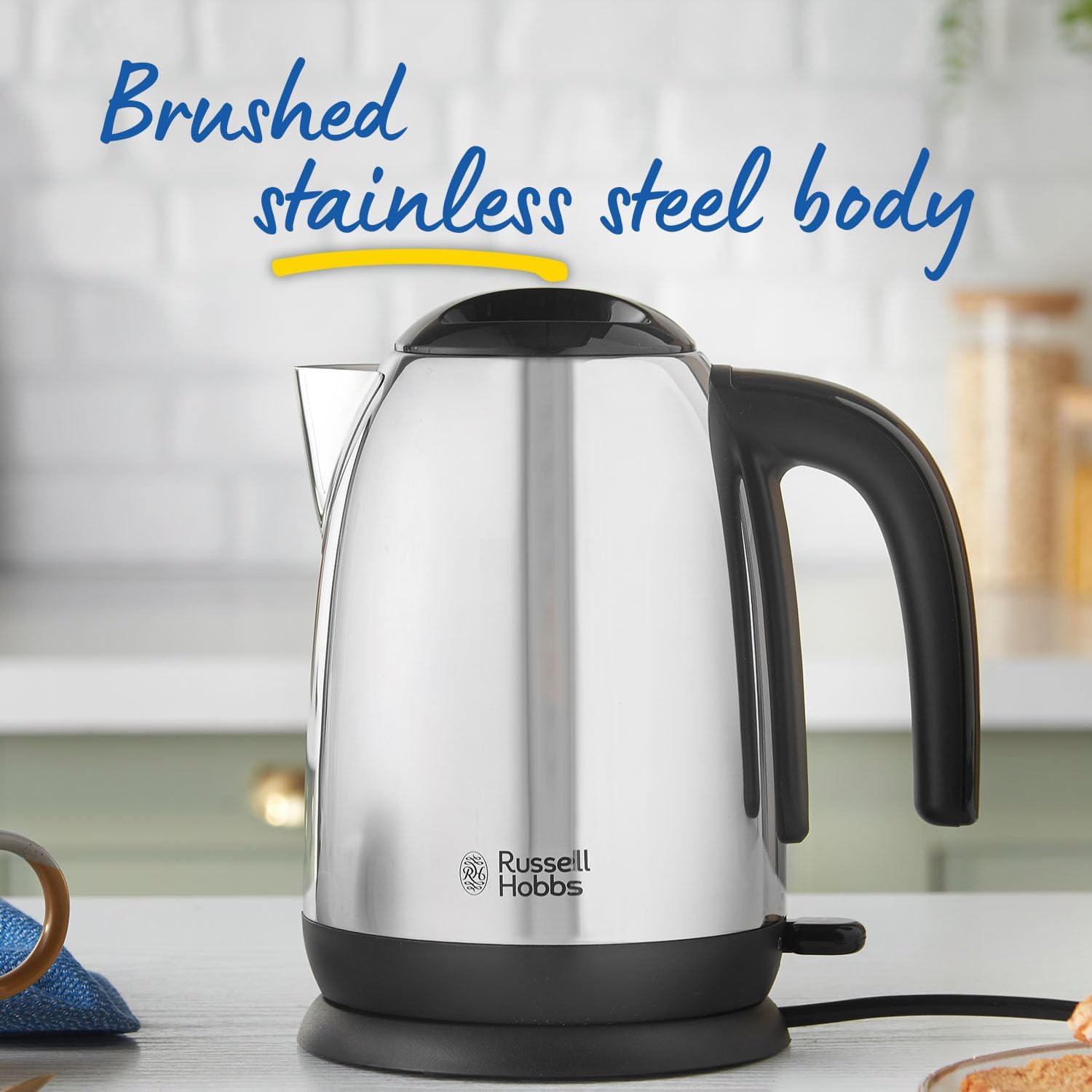 Detalle 1 de Russell Hobbs 1.7L Stainless Steel Electric Kettle