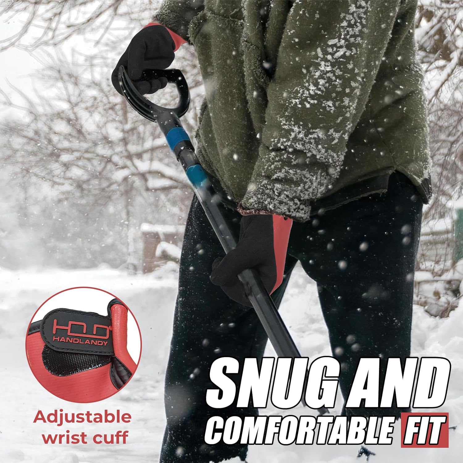 Thumbnail 4 de HANDLANDY Winter Waterproof Work Gloves L 🧤