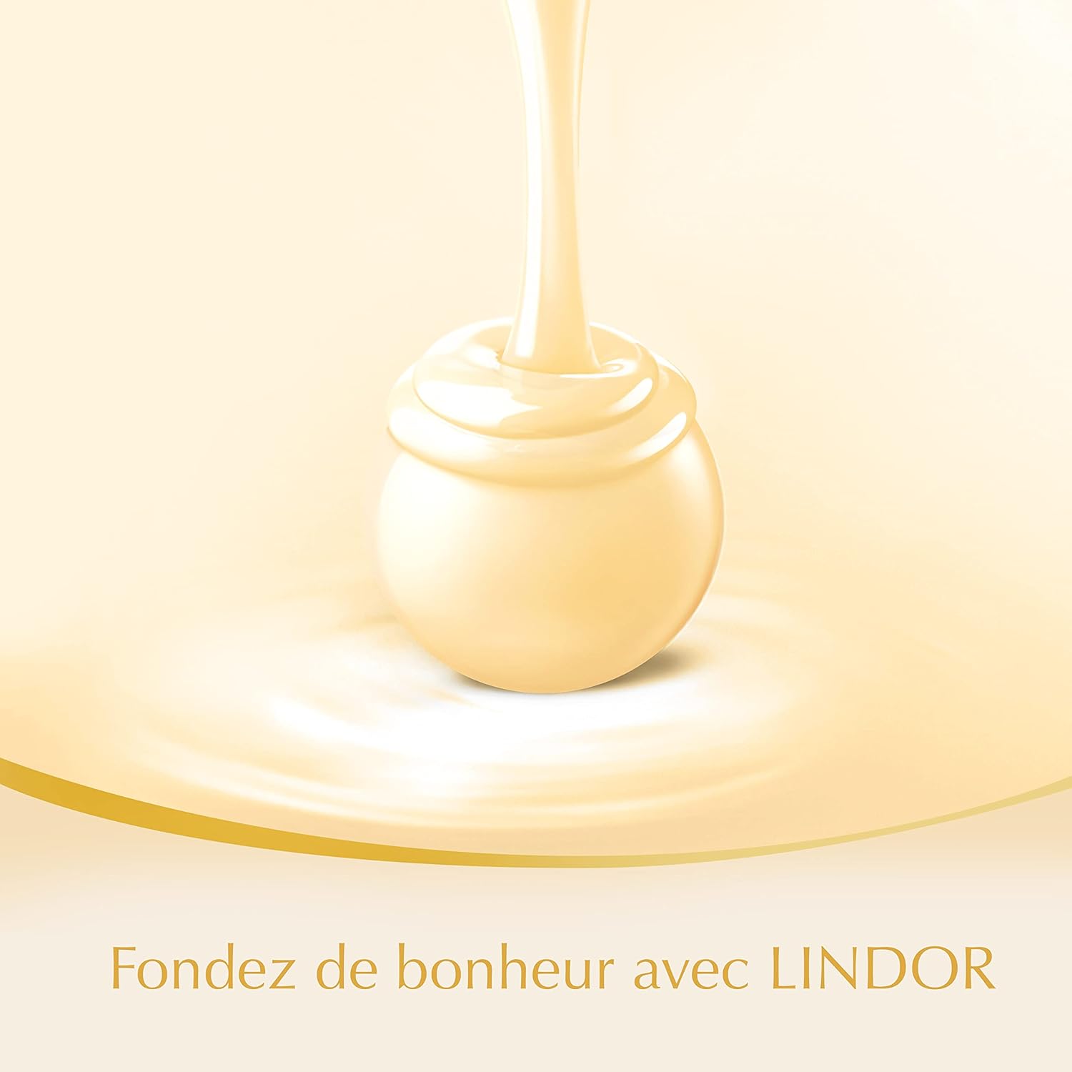 Detalle de Lindt – Sachet Grand format LINDOR Chocolat Blanc, Cœur fondant – 1 kg