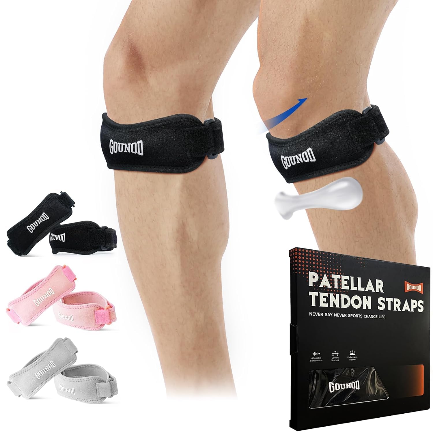 Imagen de Patellar Tendon Support Strap 2 Pack en OfertitasTOP