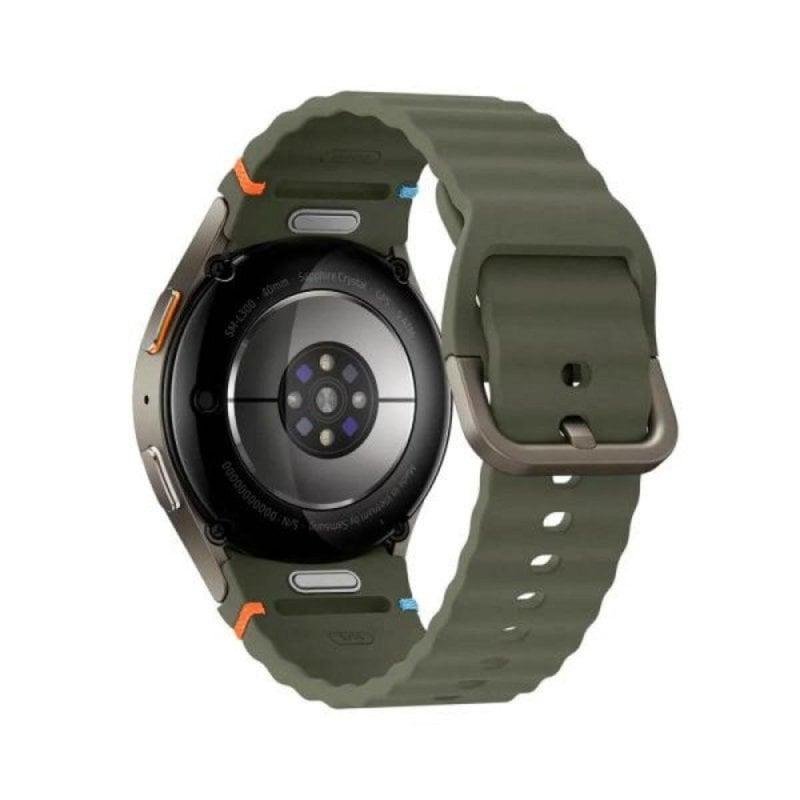 Detalle de Samsung Galaxy Watch7 WiFi + GPS doble frecuencia: monitorización BioActive mejorada para deporte y salud