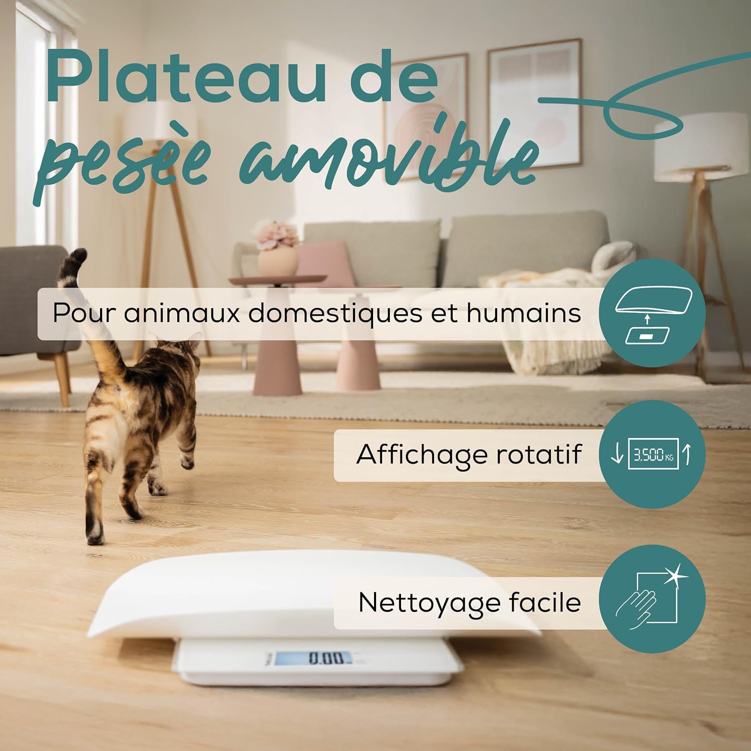 Detalle de Beurer Love Your Pet Balance Polly 180 kg