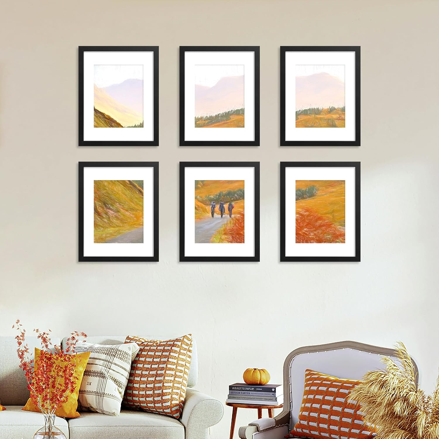 Detalle 2 de decorUhome 11x14 Picture Frame (Black) for 8x10 Photos with Mat or 11x14 Without Mat, Wall-Mount, 1 Pack