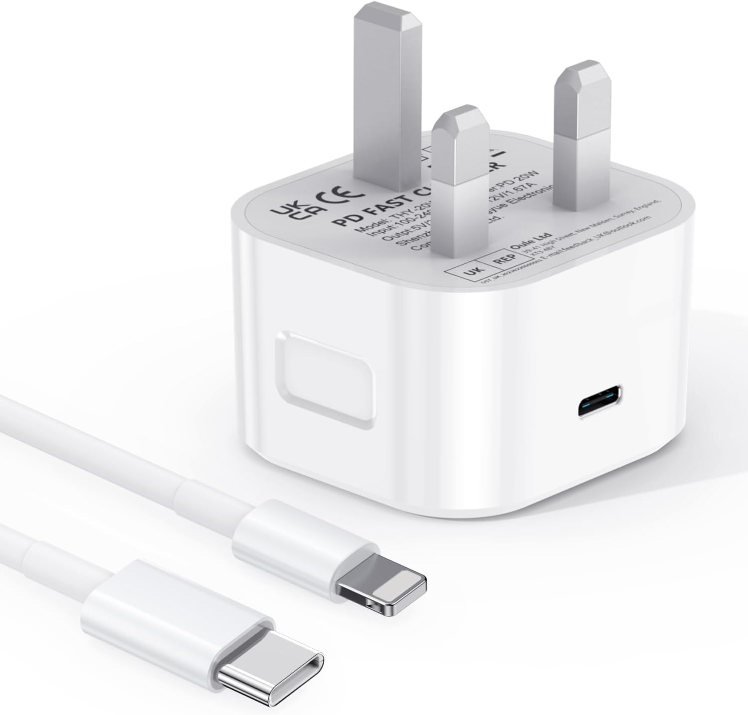 Detalle de Apple 30W iPhone fast charger with 2m cable