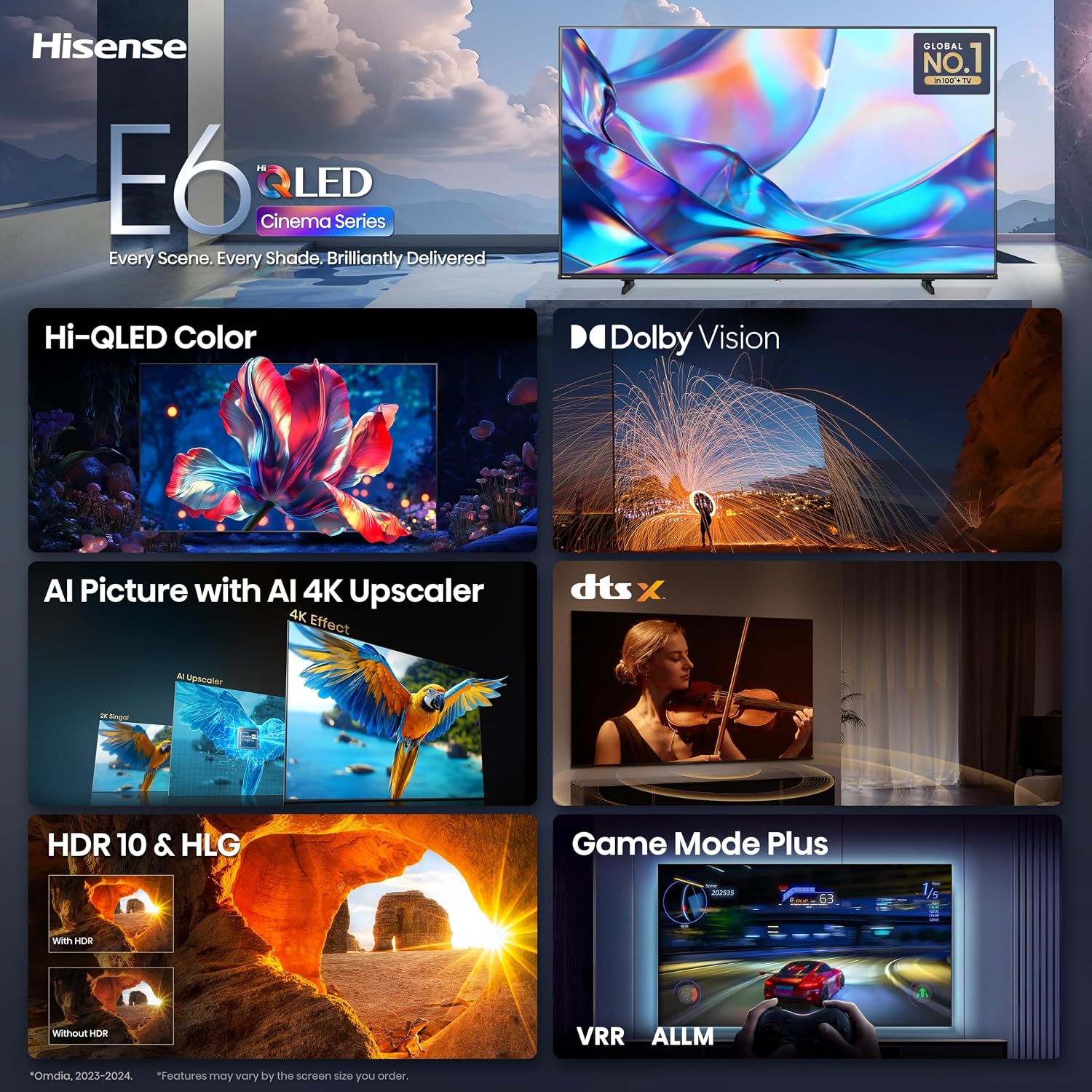 Detalle 2 de Hisense 55-inch Roku TV