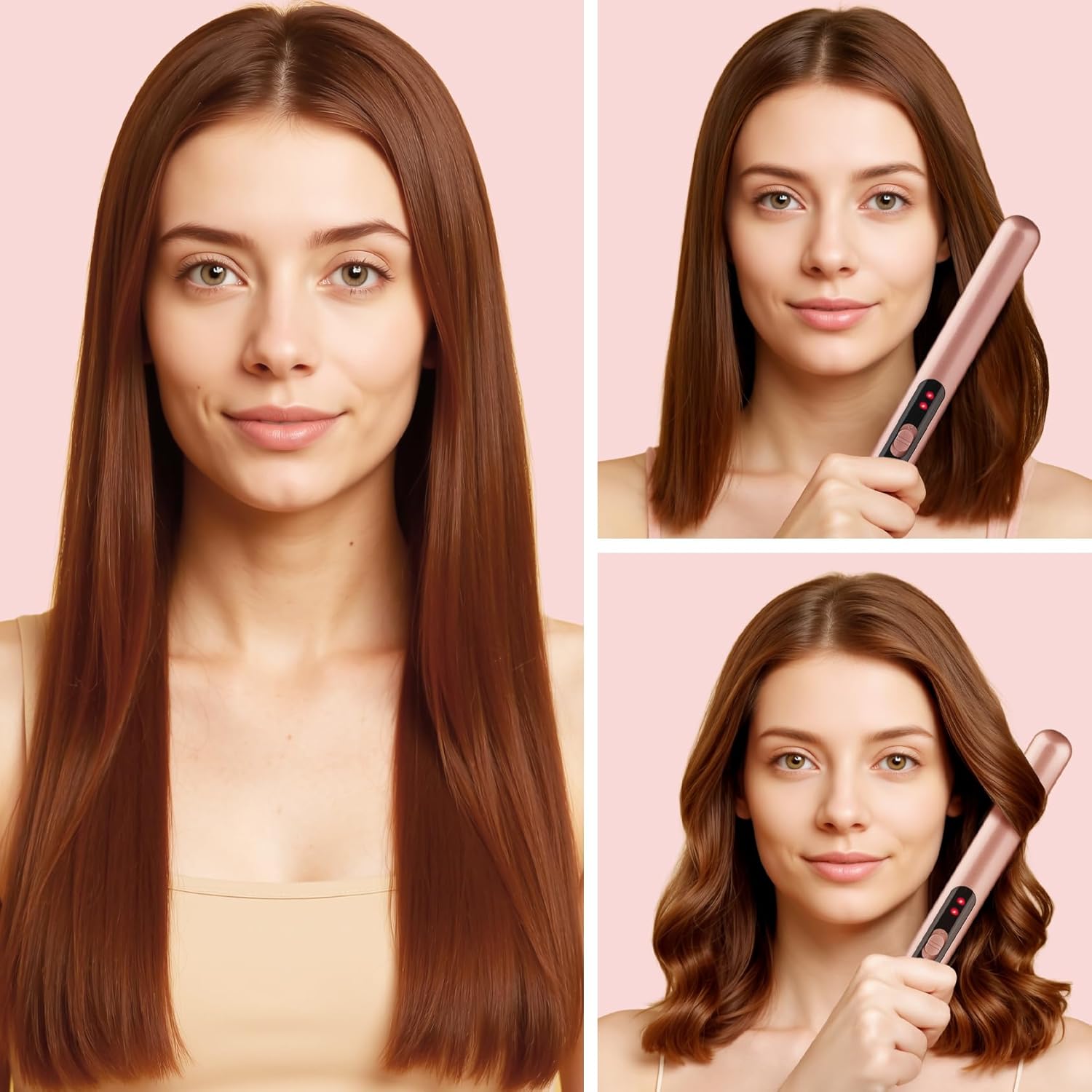 Detalle de JAETON Mini travel hair straightener 22cm