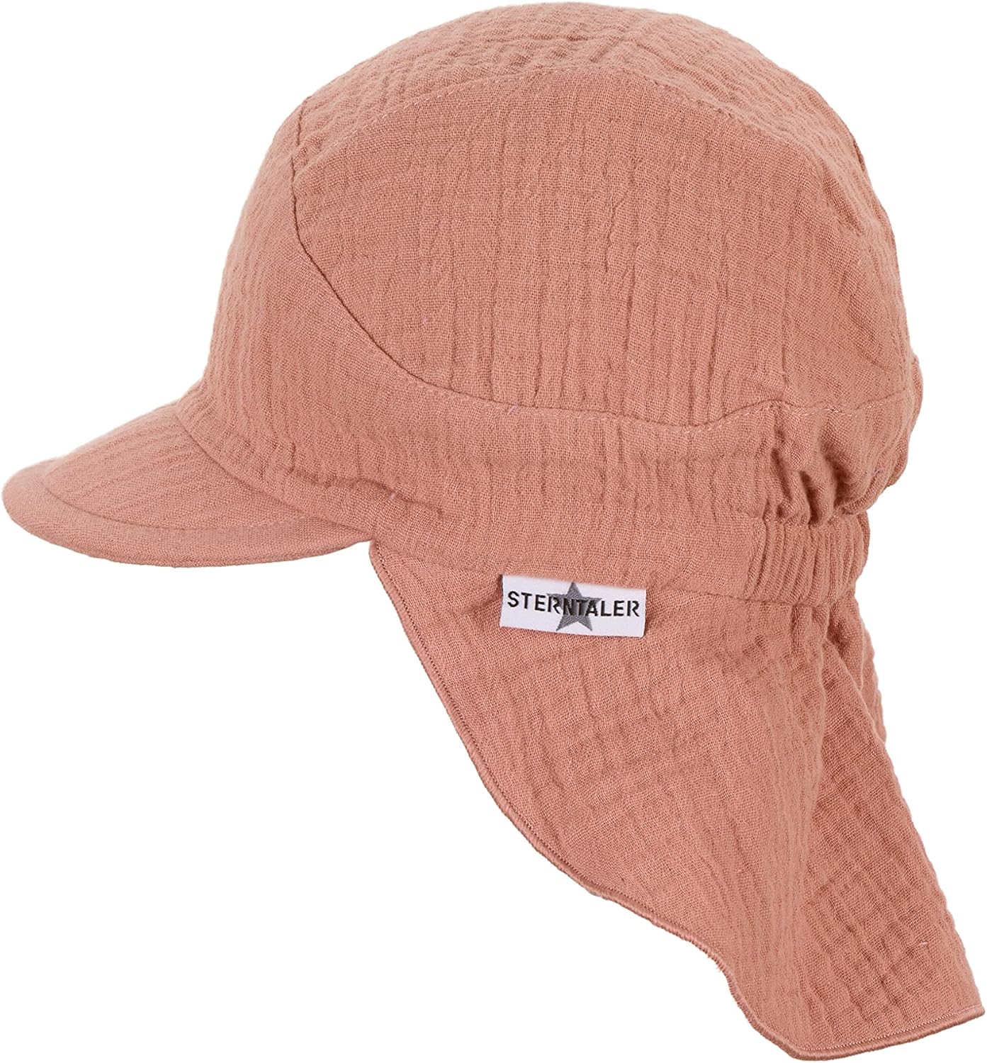 Thumbnail 1 de Sterntaler Unisex Kinder-Mütze mit Schirm und Nackenschutz – Merino-Wolltuch, Velcro-Verschluss