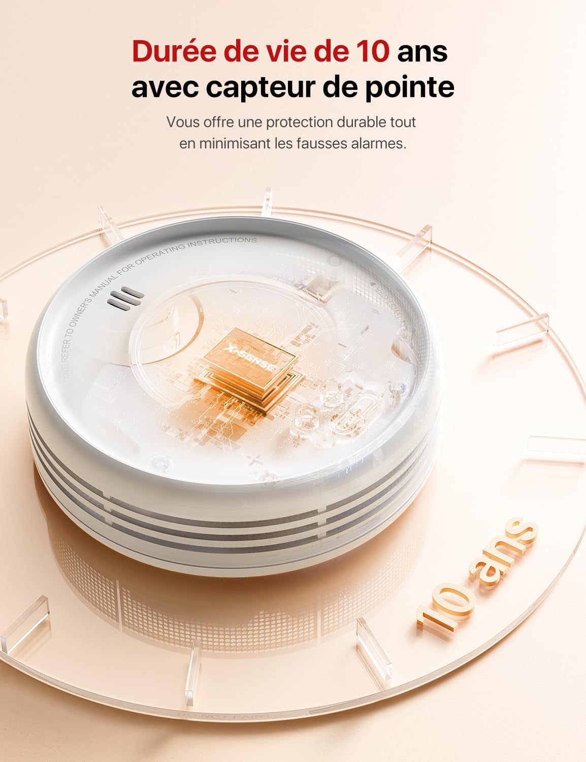 Thumbnail 4 de X-Sense XS0D-MR121 détecteur de fumée 10 ans 🛡