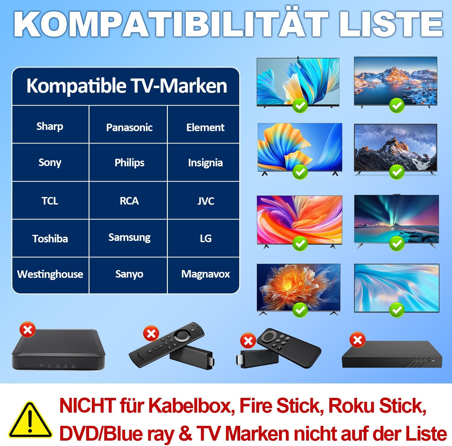 Thumbnail 3 de Universal Fernbedienung Großtasten für Senioren