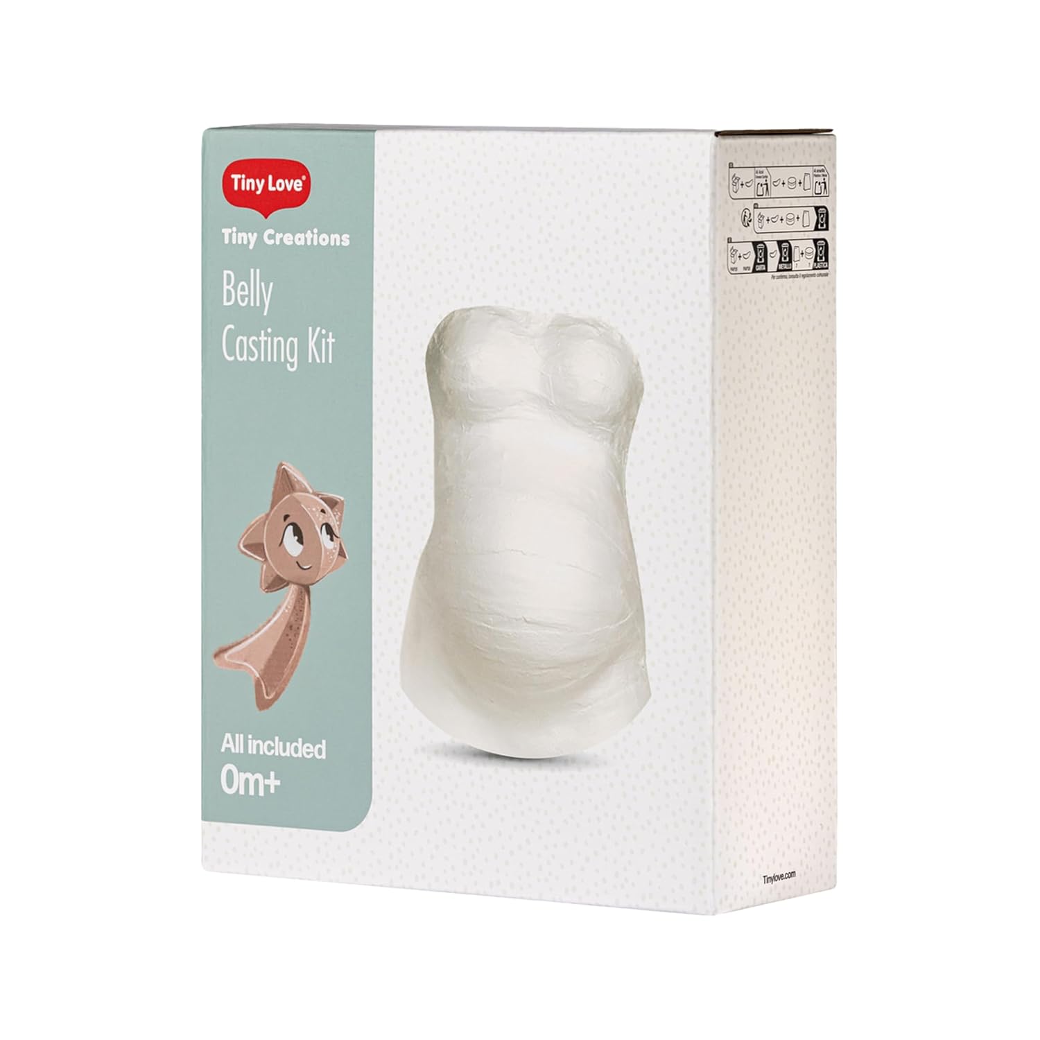 Detalle 2 de Tiny Love Babybauch Gipsabdruck Set 0+ Monate đź‘¶