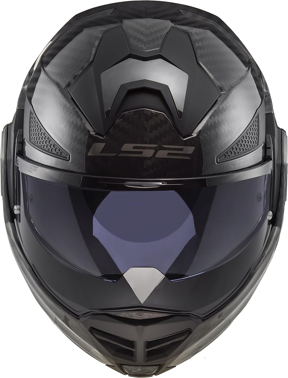 Detalle de LS2 ADVANT X CARBON Gloss – Casco modulare ADVANT X CARBON Gloss (XL) con Antiappannamento