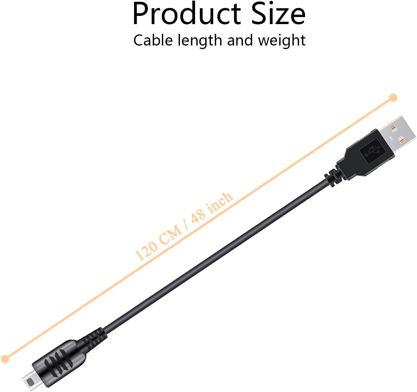 Thumbnail 2 de DTOL USB Charging Cable for Nintendo DS Lite 120cm