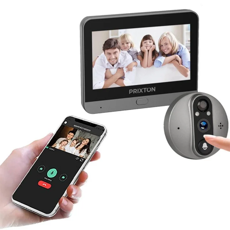 Thumbnail 3 de Mirilla WiFi Smart Guard DV50 160º 1080p de Prixton