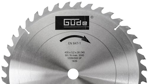 Thumbnail 1 de Güde Carbide lame 400 x 30 x 2,2 mm avec 40 dents