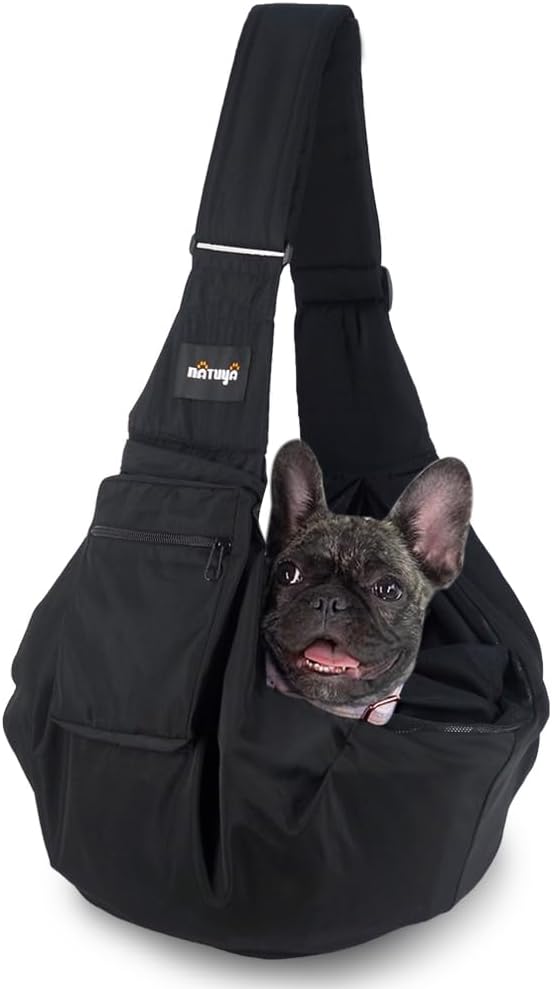 Detalle de NATUYA Dog Sling Puppy Carrier 5-15 lbs