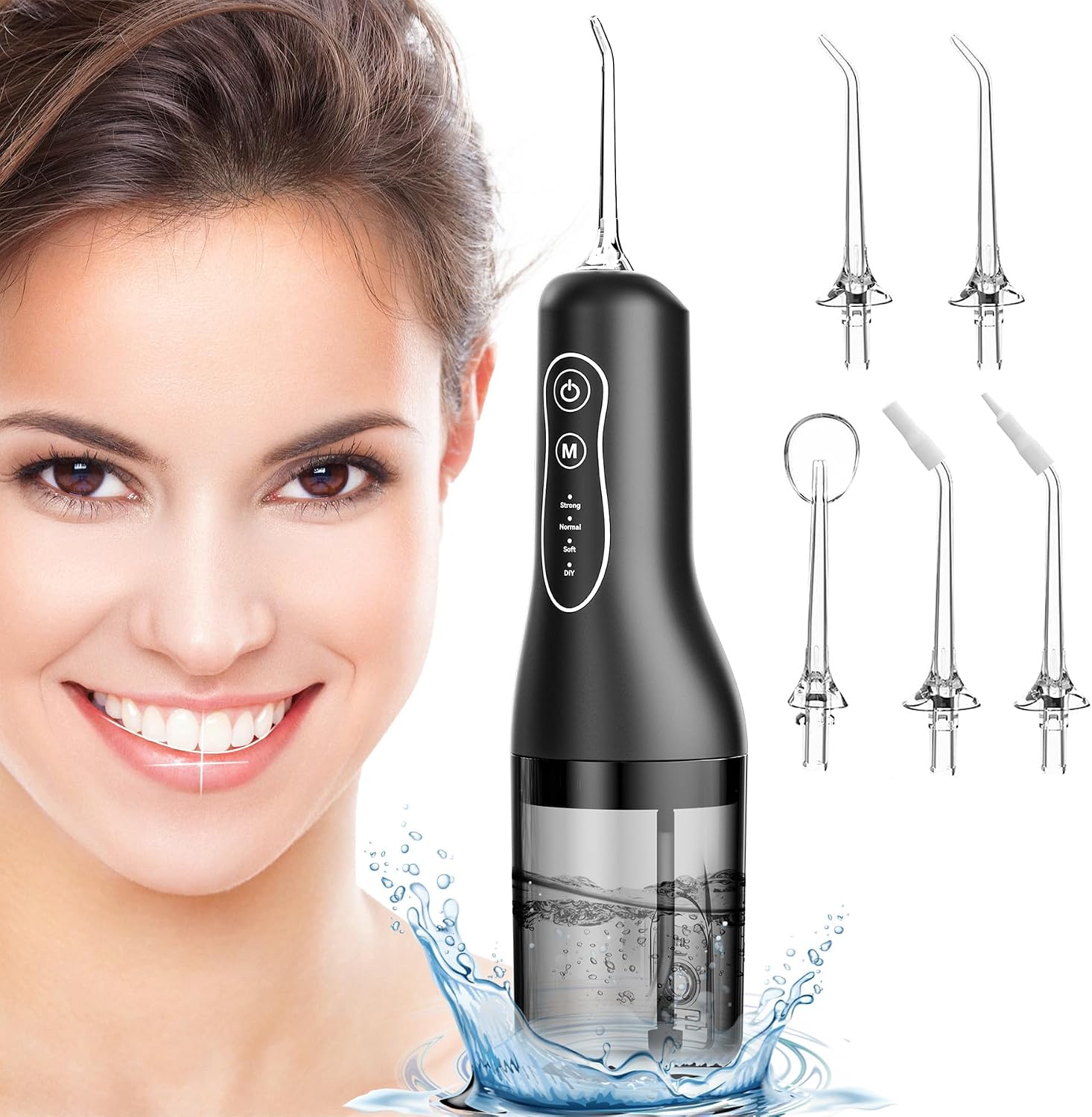 Detalle de ETROBOT Irrigador Dental Portátil 260 ml