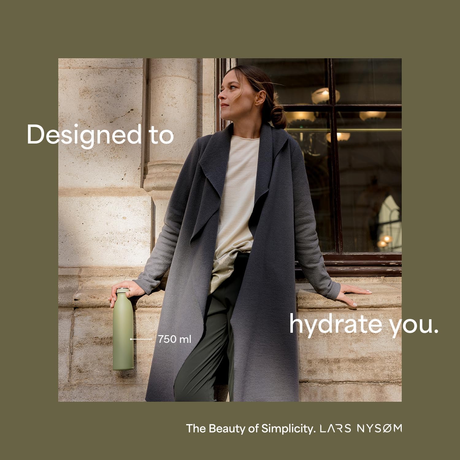 Thumbnail 2 de Lars Nysøm Borraccia Termica Ren da 500 ml in acciaio inox (Sky Blue)