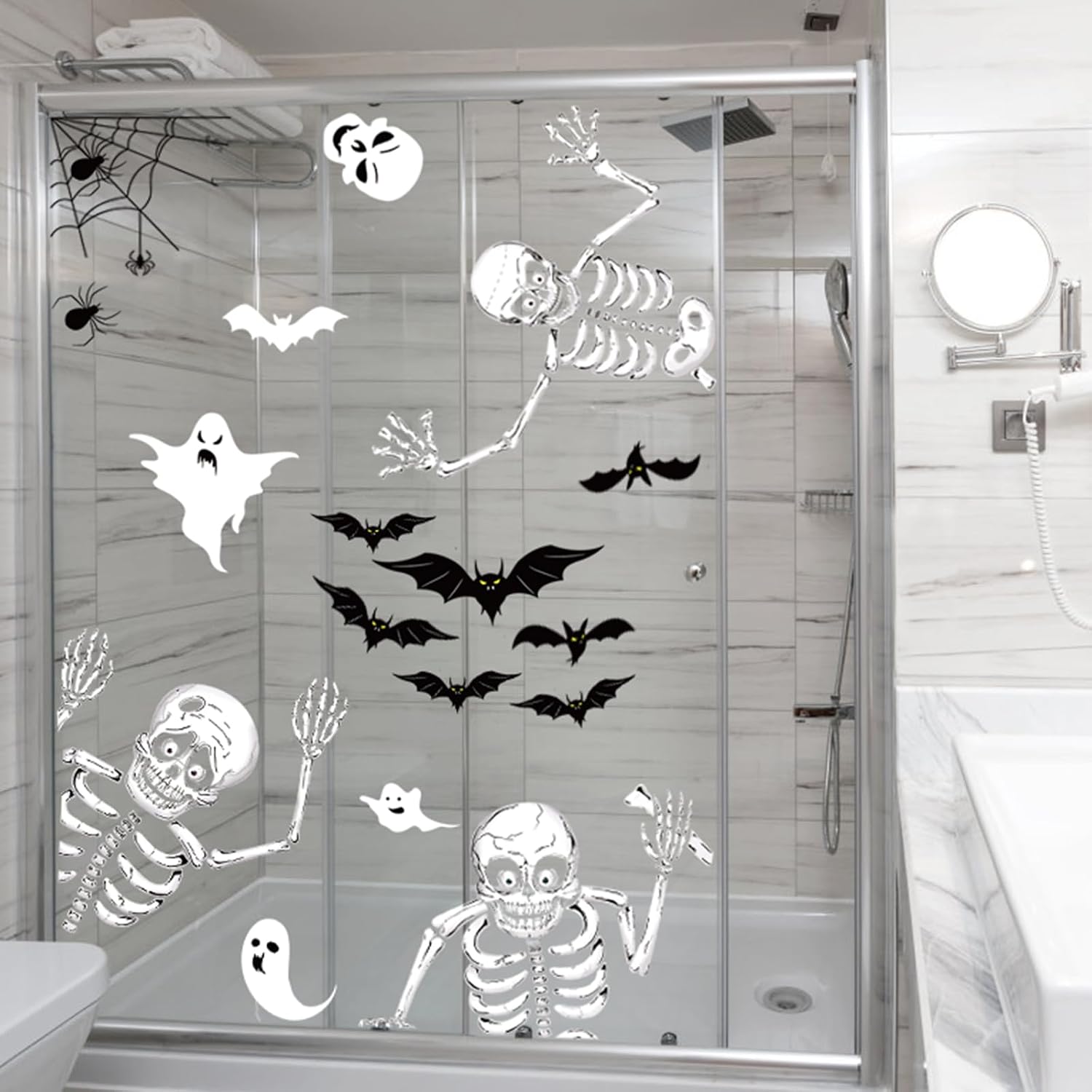 Detalle de Halloween Window Clings, 140 Pieces