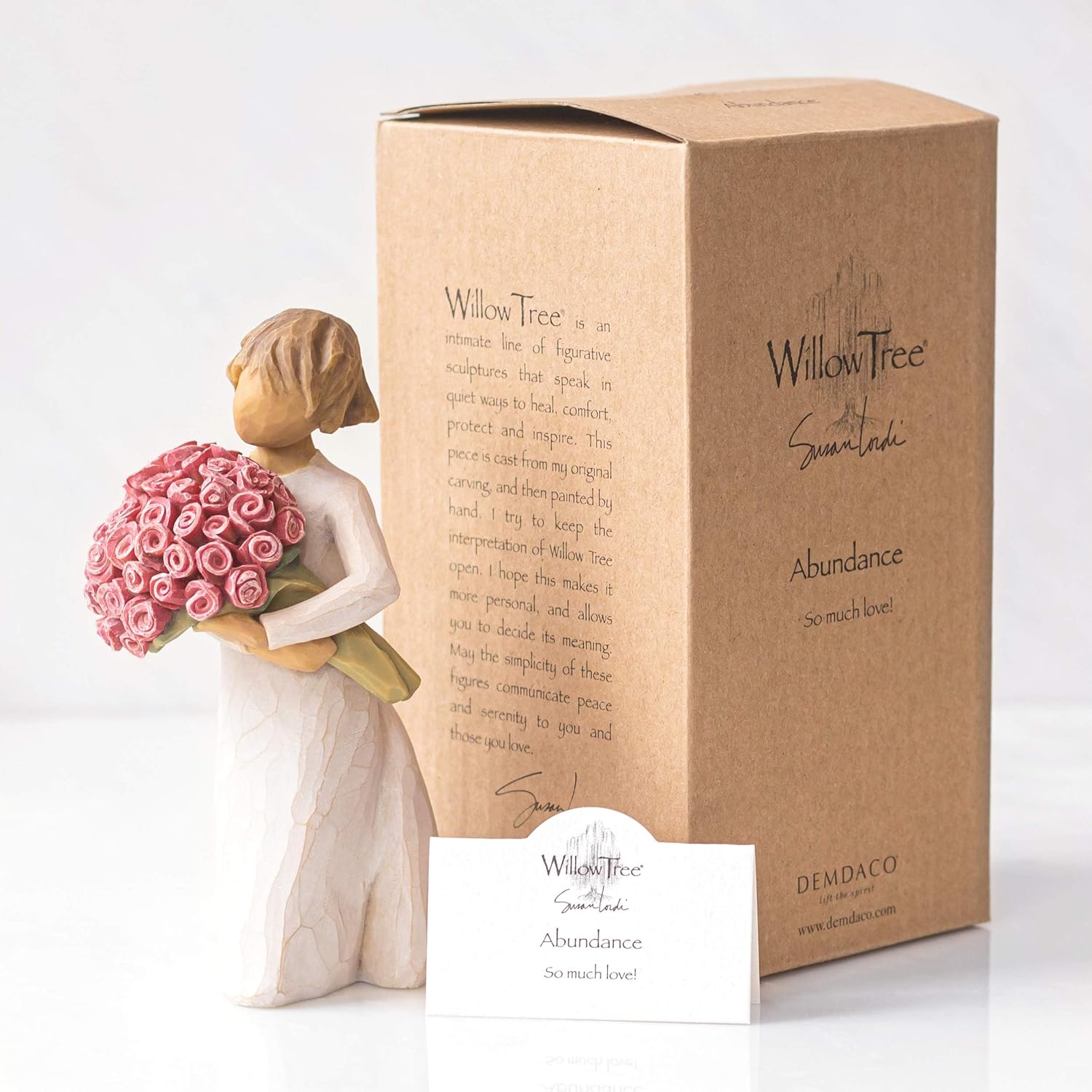 Thumbnail 5 de Enesco 27181 Abondance — Personnage Willow Tree, création originale de Suzan Lordi