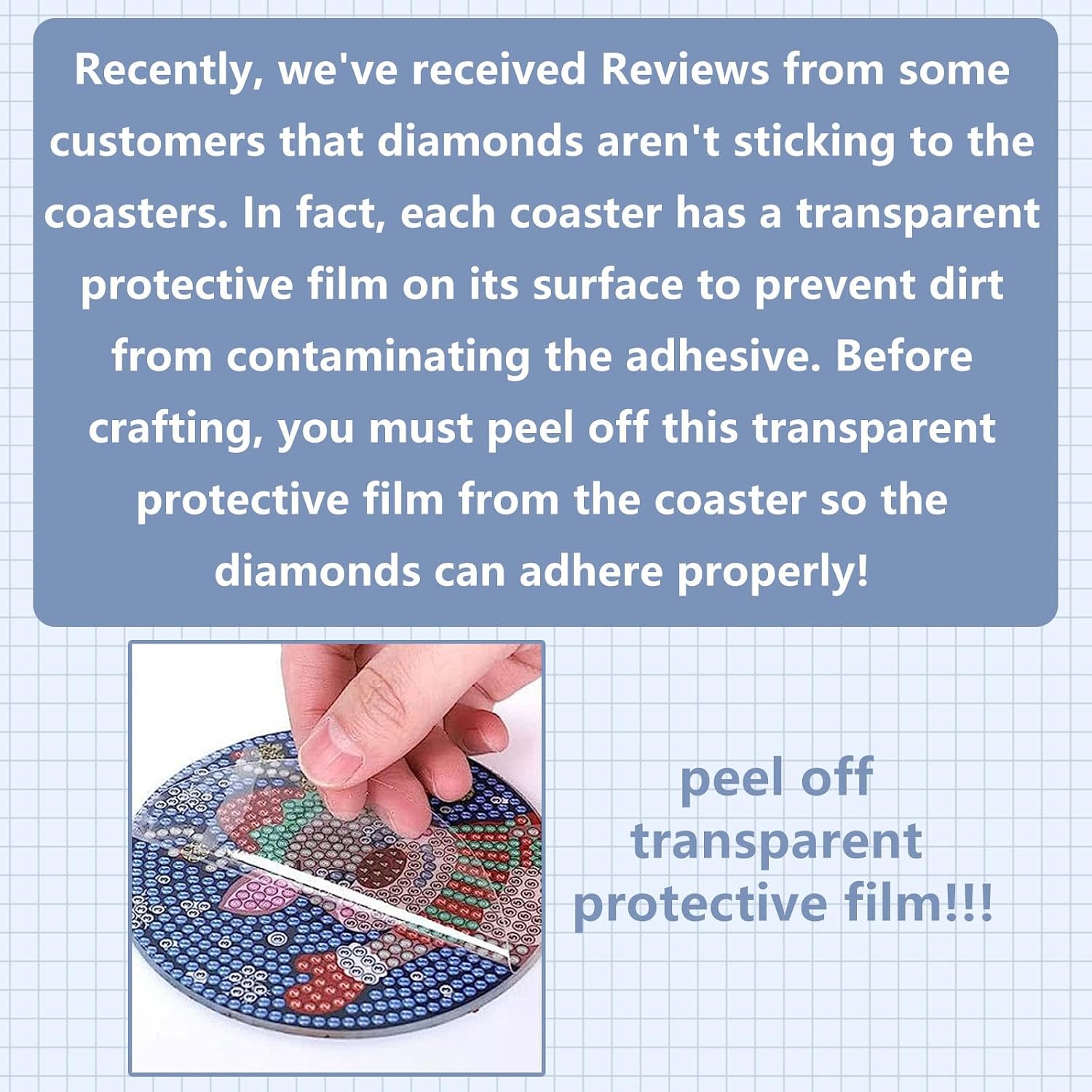 Thumbnail 6 de HMZephitiquc Beach Diamond Art Coaster Kit, 8-Piece Set with Holder