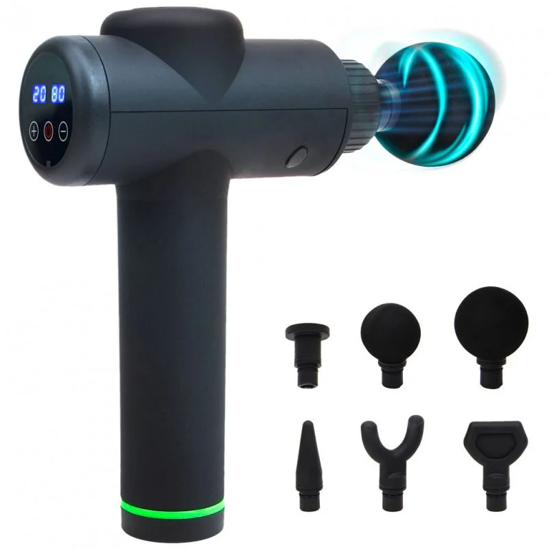 Detalle de Prixton Xtreme Massage Gun Fit pistola de masaje 6 cabezales