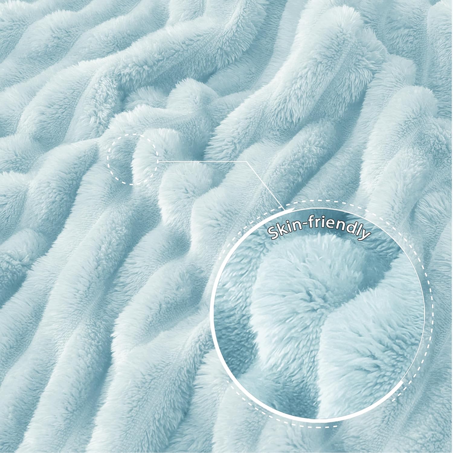 Detalle 2 de Exclusivo Fleece Throw Blanket, 50" x 60