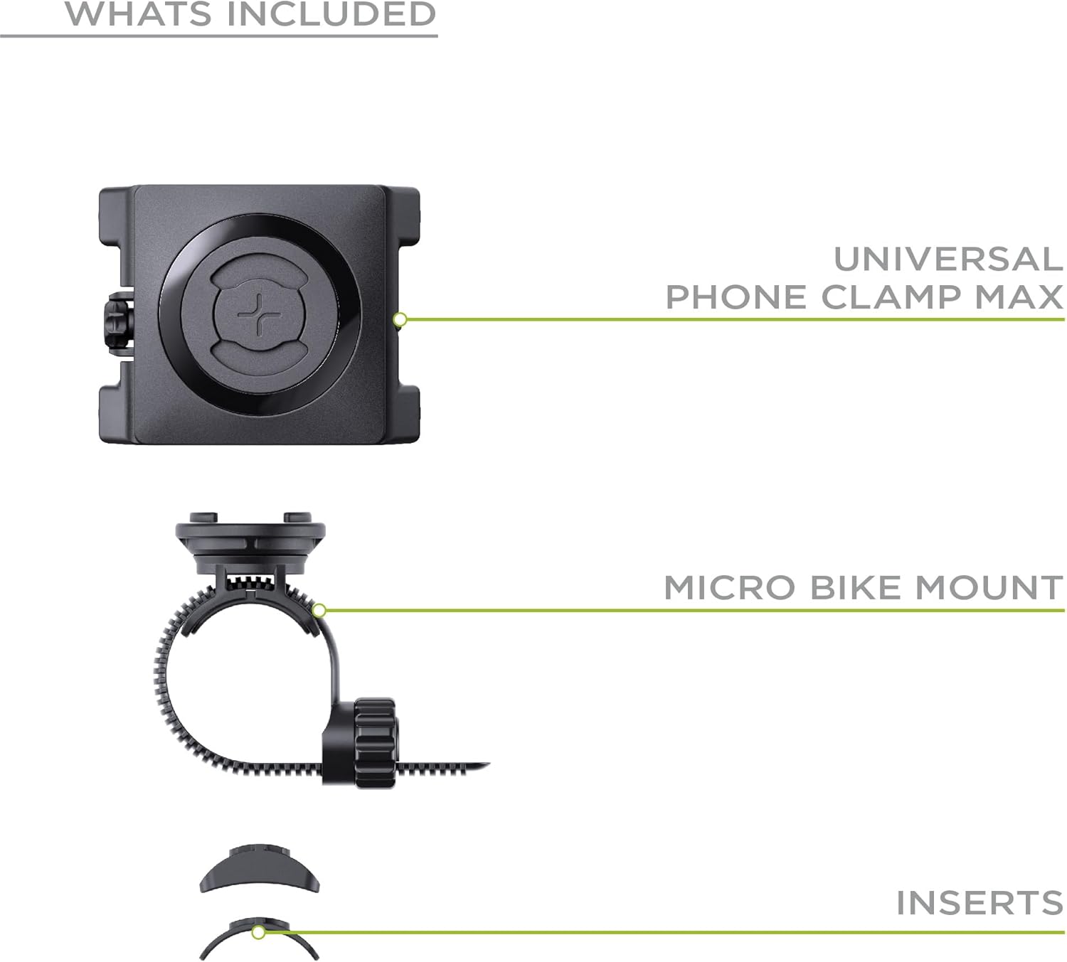 Thumbnail 1 de SP Connect Support universel de téléphone pour vélo (ville & VTT) avec verrouillage rotatif