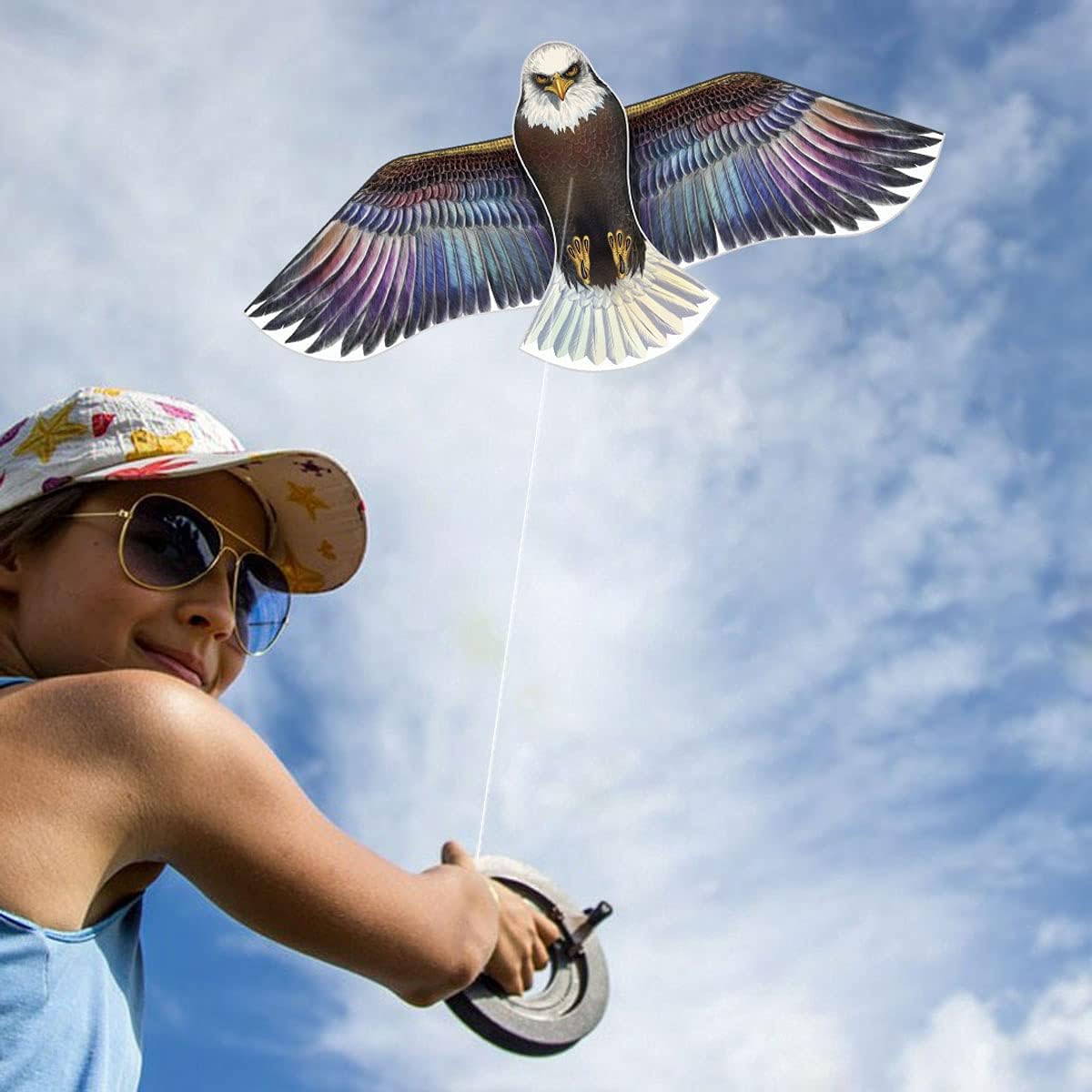 Thumbnail 3 de HONBO Kinder-Drachen Eagle Milan – idealer Strand-Outdoor-Drachen für Anfänger