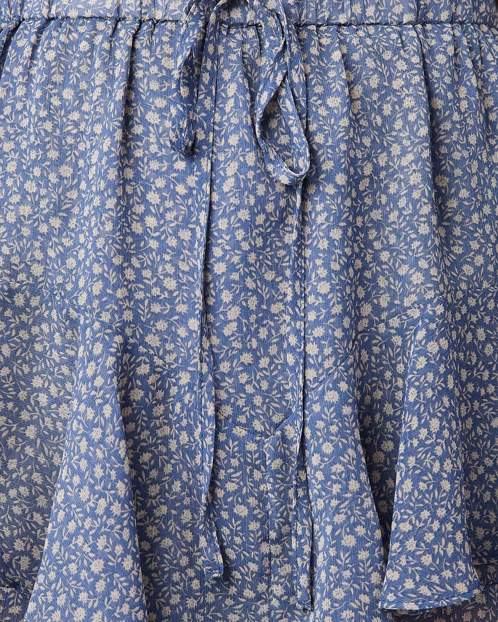 Thumbnail 4 de Aoudery Flowy Shorts for Women: Boho Floral Chiffon Skorts for Active Comfort