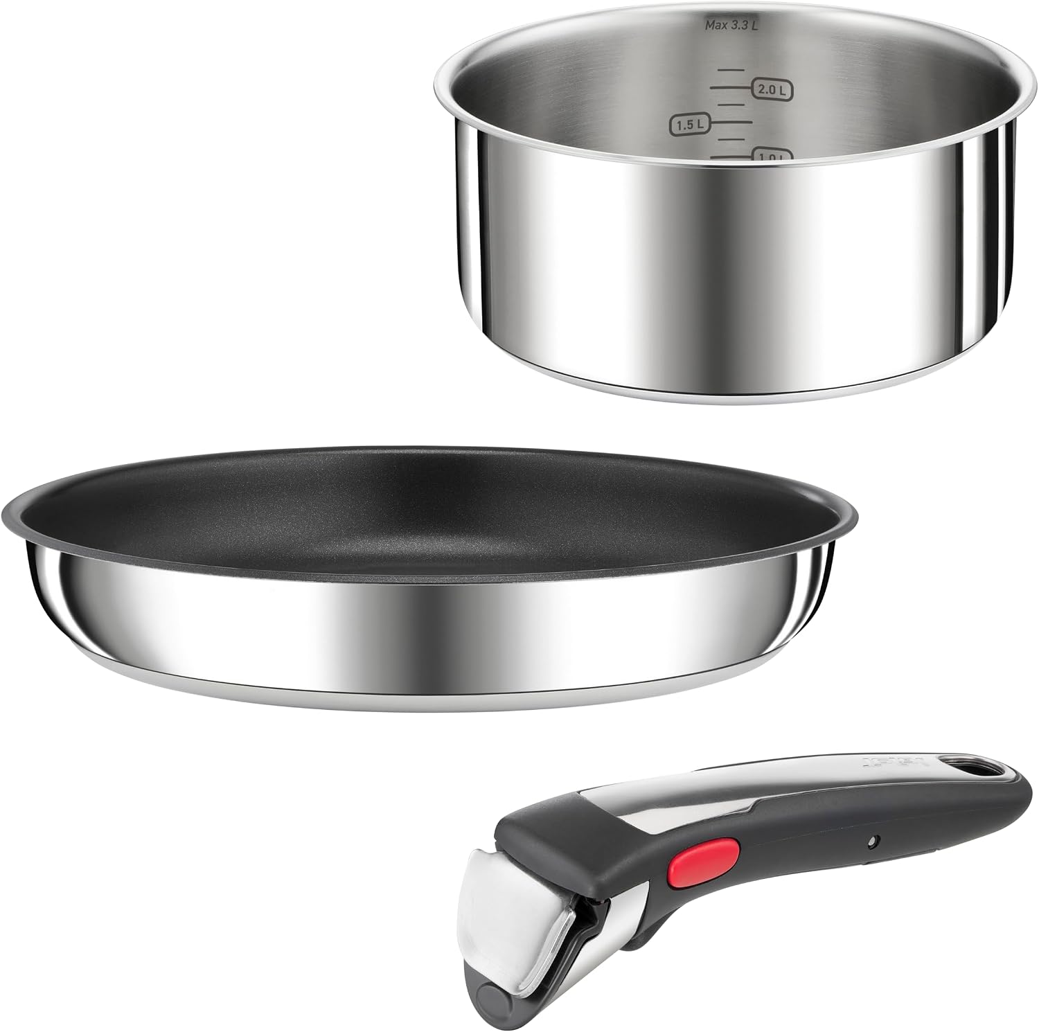 Detalle 2 de Tefal Ingenio Preference On pannenset, 3-delig met afneembare handgreep