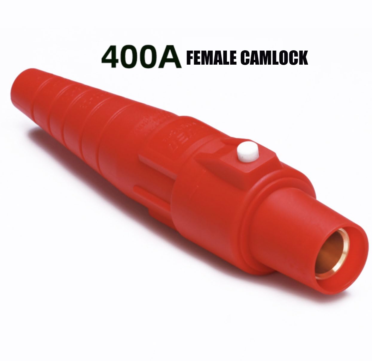 Detalle 2 de Wonsung CLS40-Female-Red 400A Camlock Connector, 600V, Copper