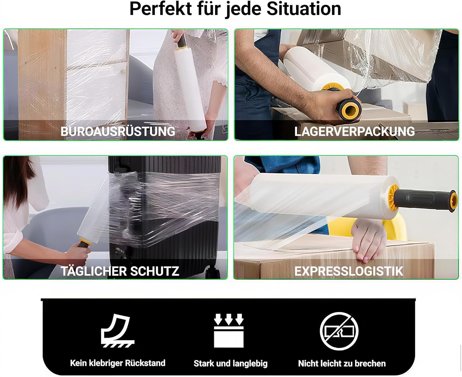 Thumbnail 3 de Stretchfolie mit Griffen 38,1 cm