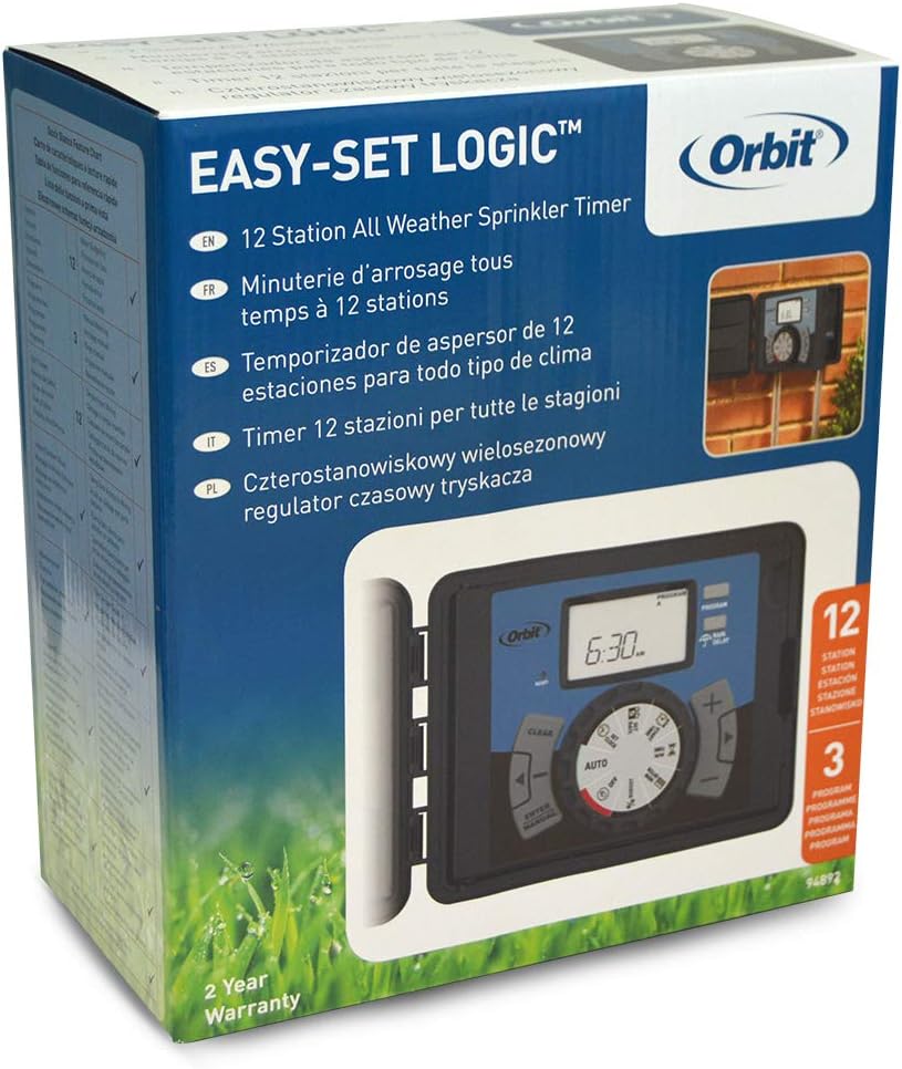 Thumbnail 3 de Orbit 94892 Easy-Set Logic – sterownik nawadniania 12 stref z LCD