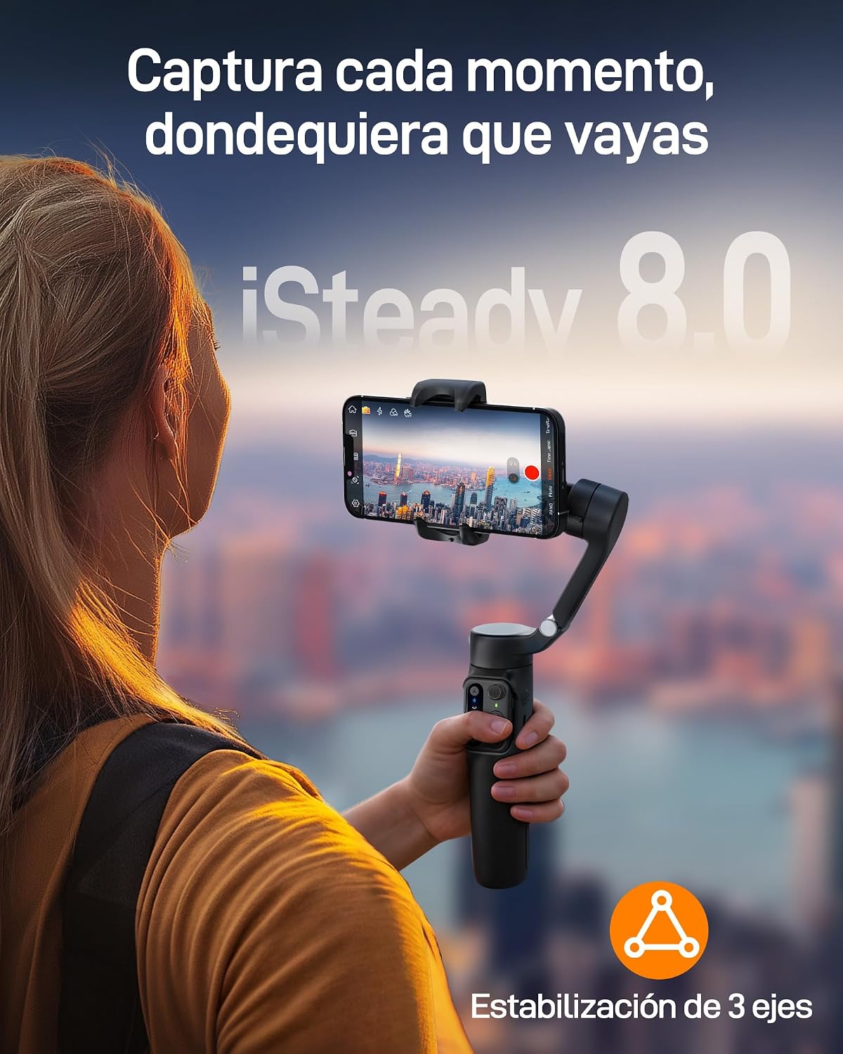Detalle 2 de hohem iSteady X3 SE Estabilizador 11 horas