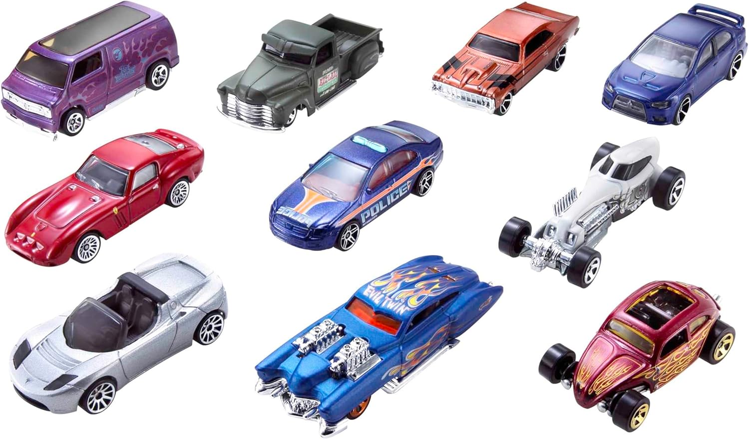 Thumbnail 2 de Hot Wheels Pack 10 Vehículos