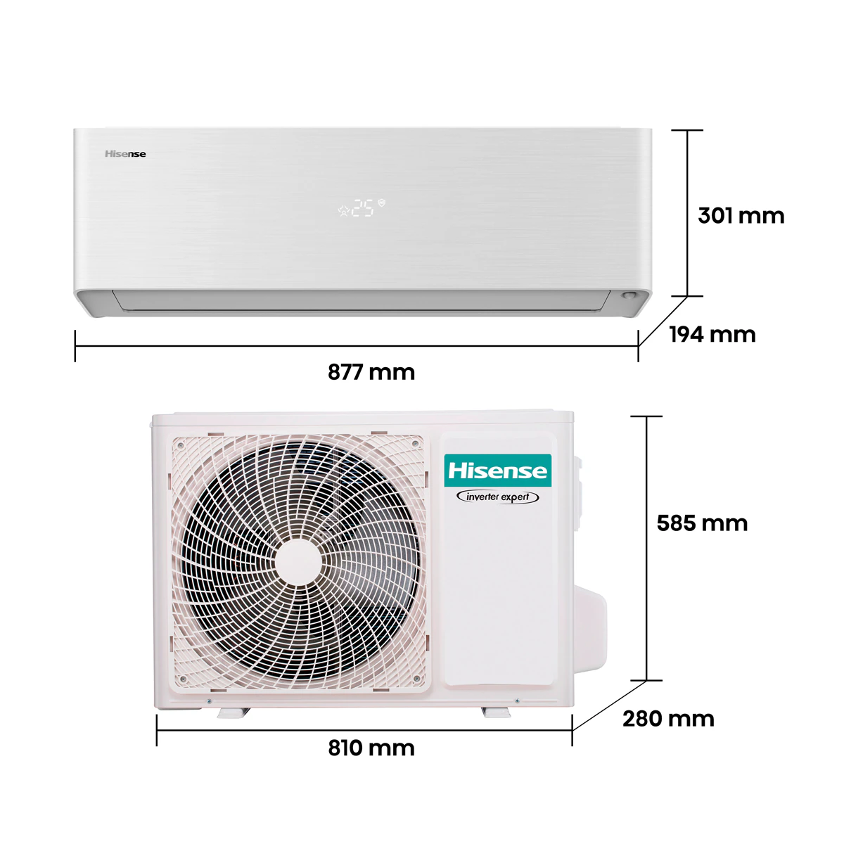 Thumbnail 1 de Hisense QH35XV4A aire acondicionado 3.010 frig/h WiFi