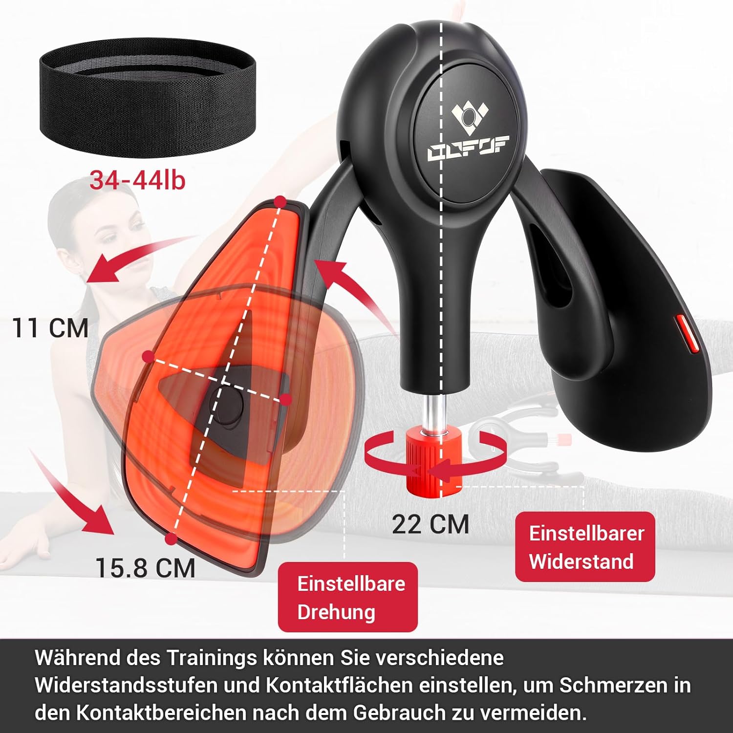 Thumbnail 4 de Oberschenkeltrainer 15-70 lbs Beckenbodentrainer