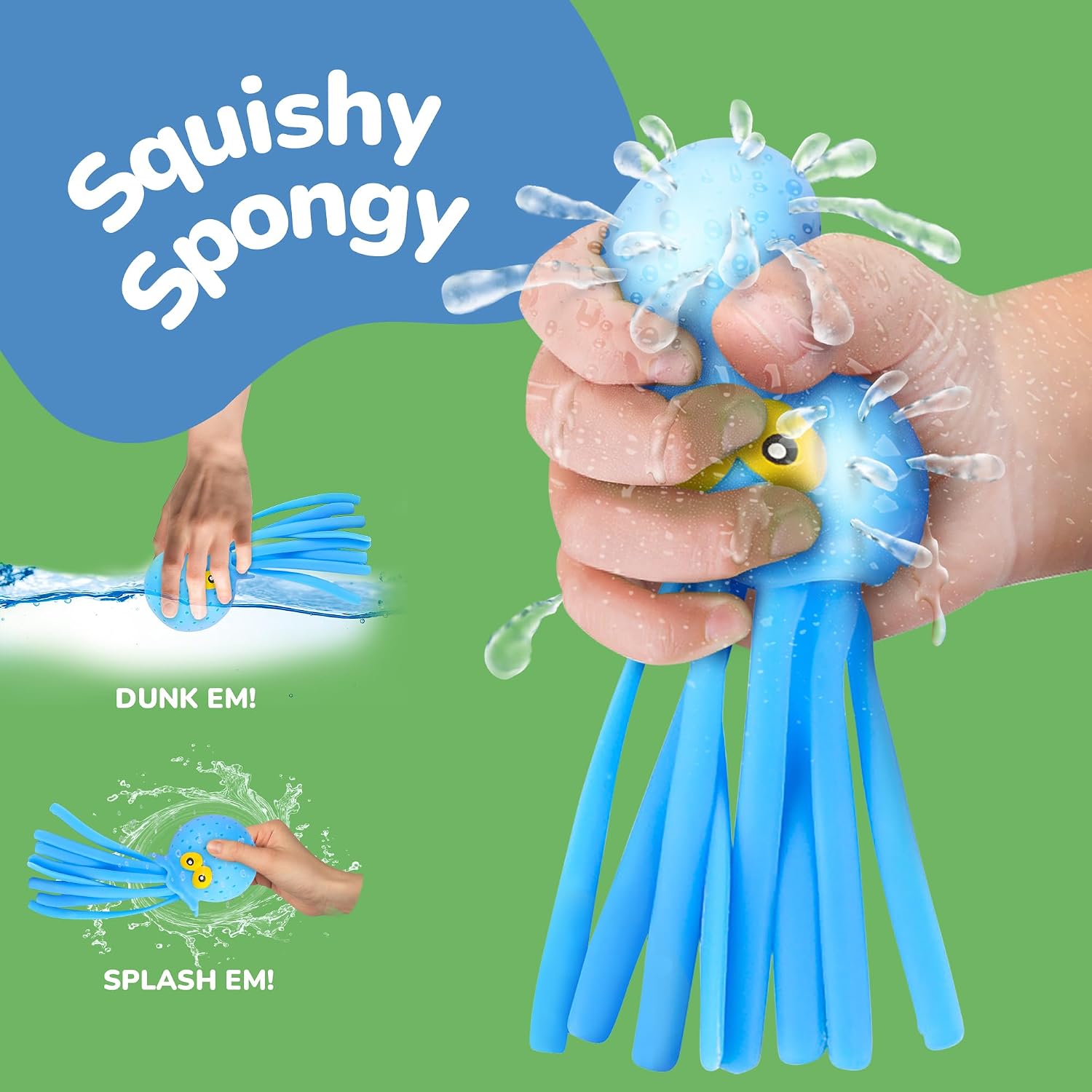 Thumbnail 2 de ArtCreativity Octopus Water Balls, Pack of 3