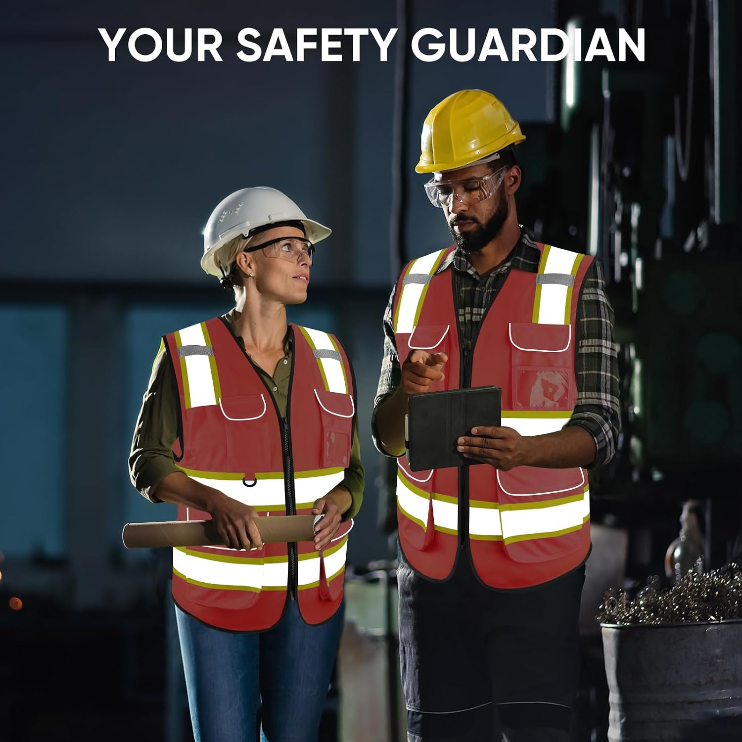 Detalle 2 de TICONN Safety Vest ANSI Class 2